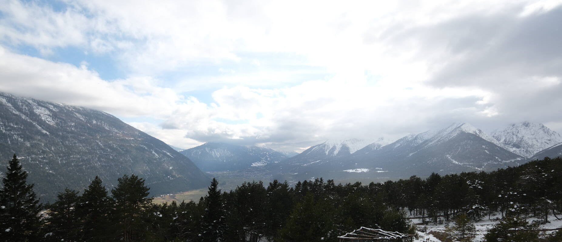Archiv Foto Webcam Tarrenz - Blick vom Kappakreuz auf Imst