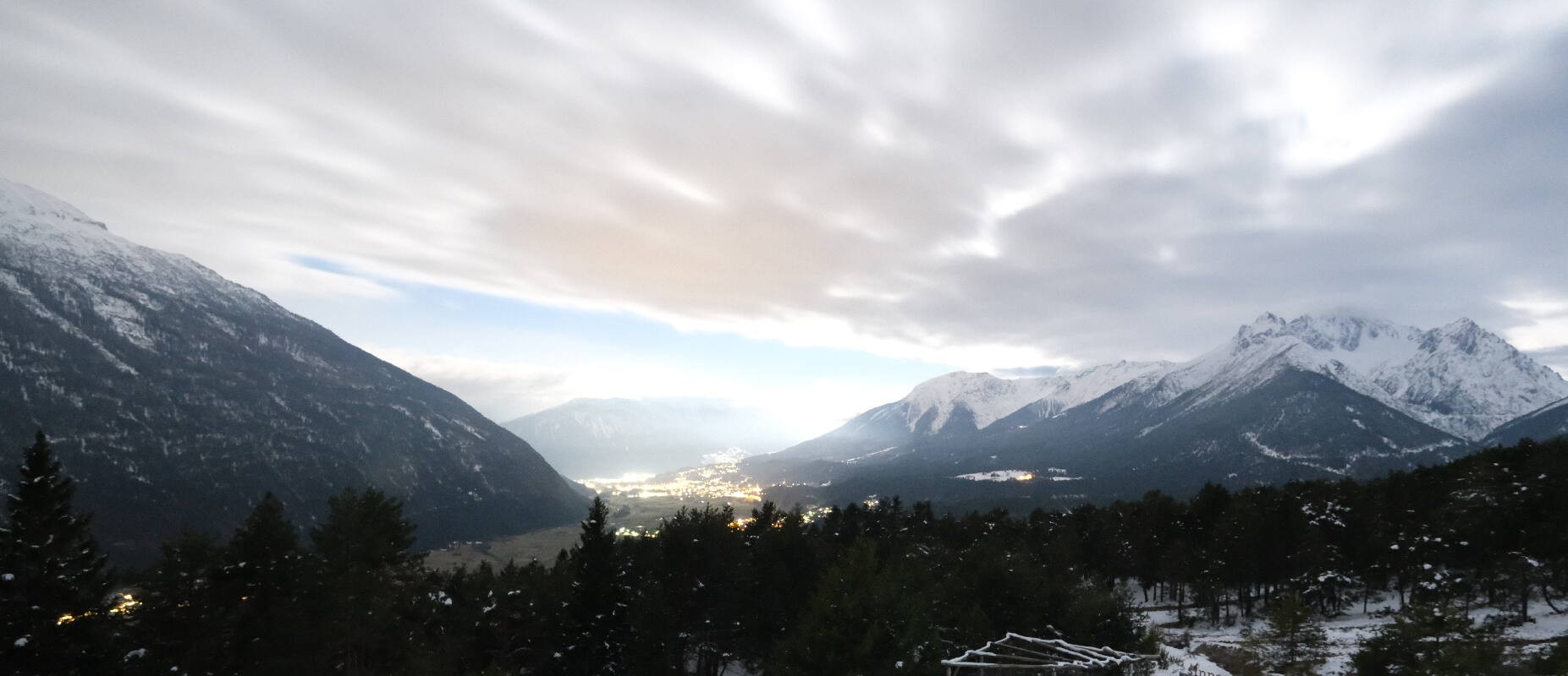 Archiv Foto Webcam Tarrenz - Blick vom Kappakreuz auf Imst
