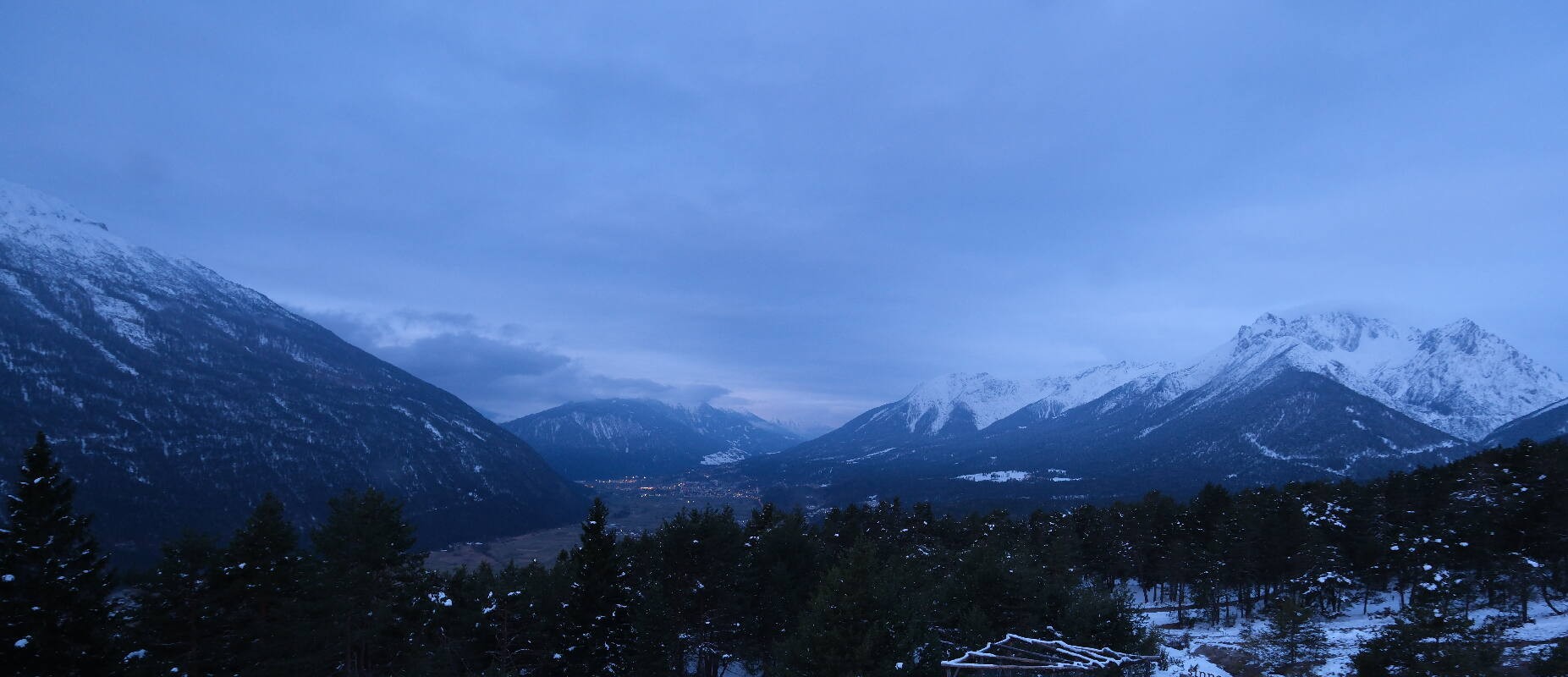 Archiv Foto Webcam Tarrenz - Blick vom Kappakreuz auf Imst