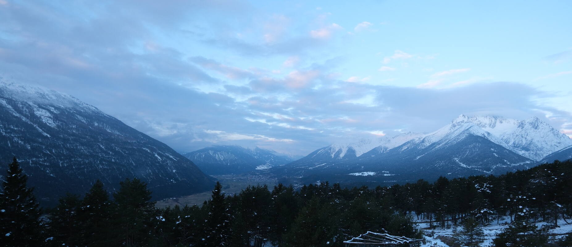 Archiv Foto Webcam Tarrenz - Blick vom Kappakreuz auf Imst