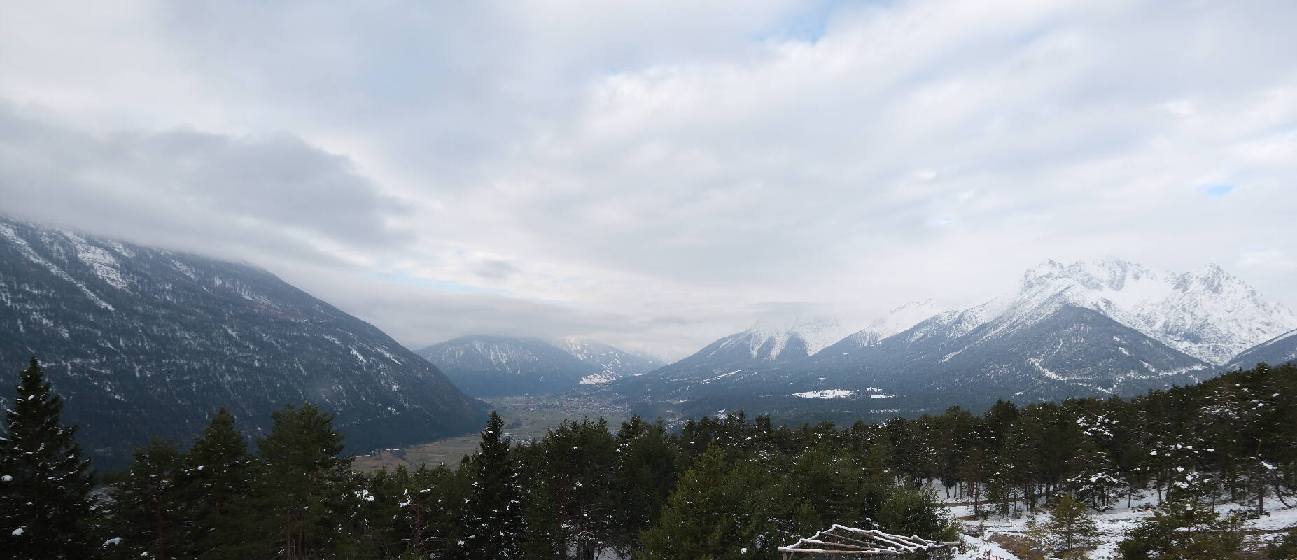 Archiv Foto Webcam Tarrenz - Blick vom Kappakreuz auf Imst