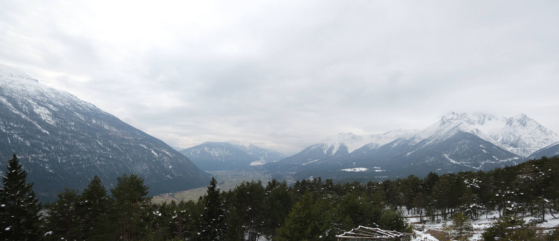 Archiv Foto Webcam Tarrenz - Blick vom Kappakreuz auf Imst