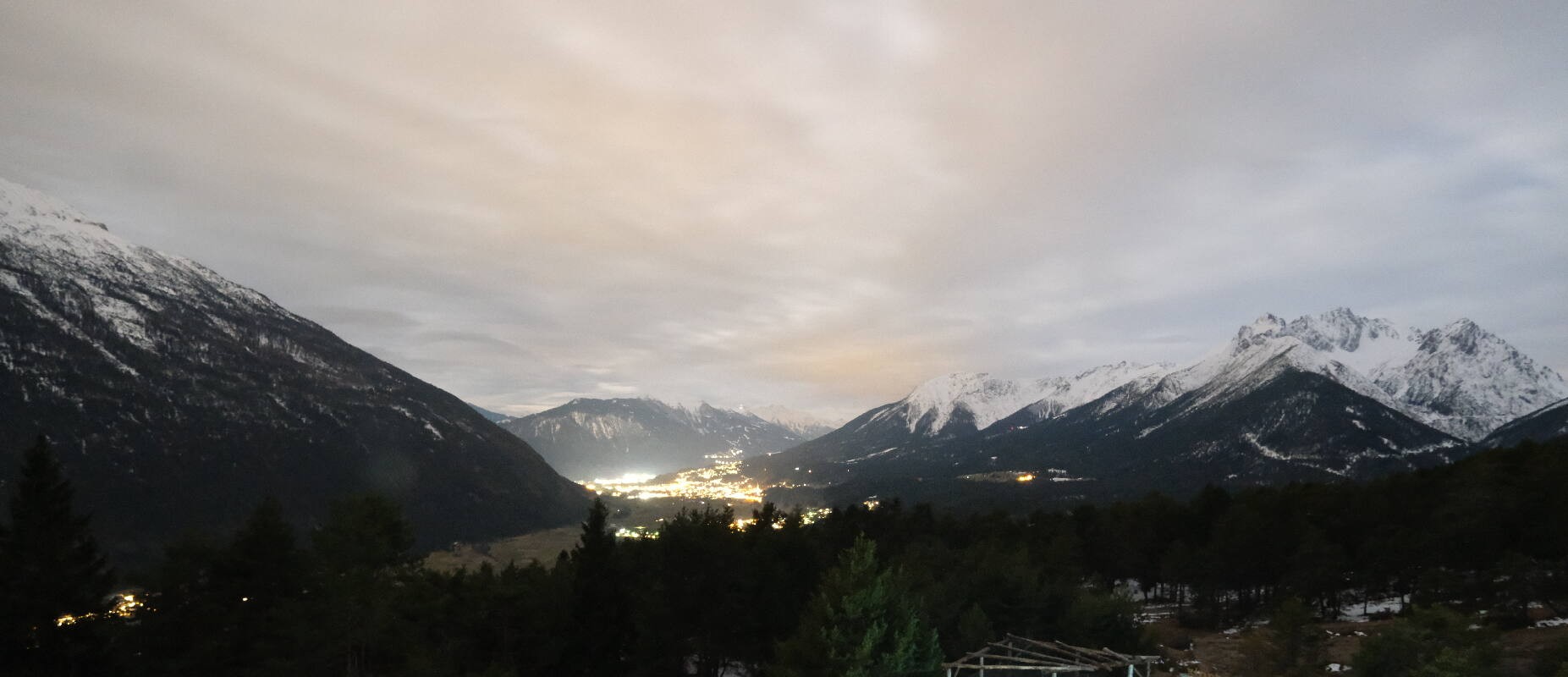 Archiv Foto Webcam Tarrenz - Blick vom Kappakreuz auf Imst