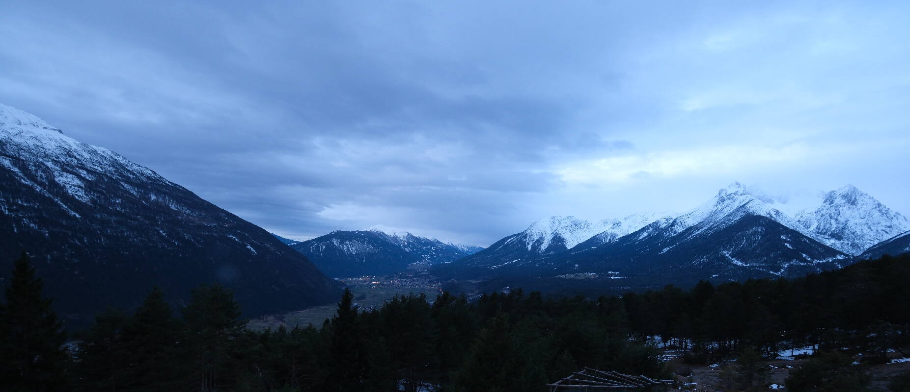 Archiv Foto Webcam Tarrenz - Blick vom Kappakreuz auf Imst