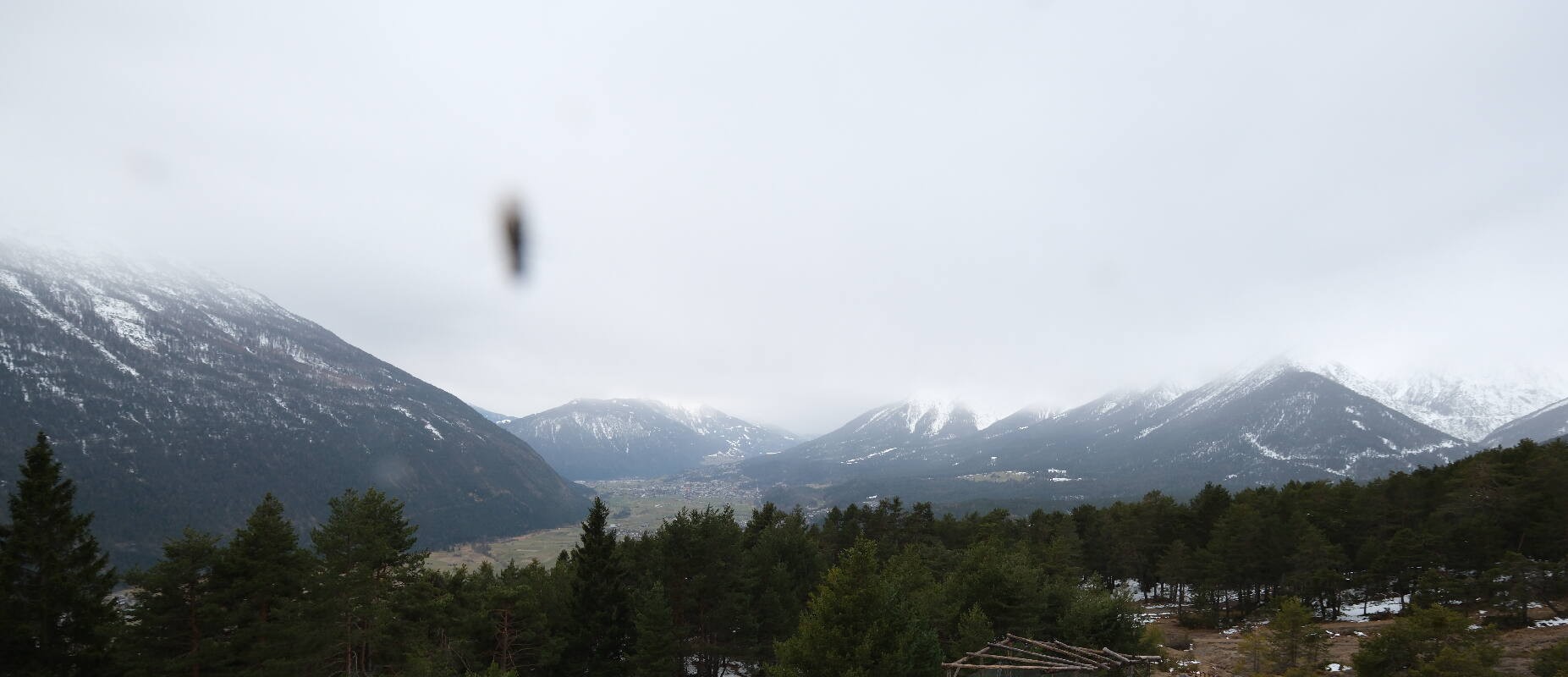 Archiv Foto Webcam Tarrenz - Blick vom Kappakreuz auf Imst