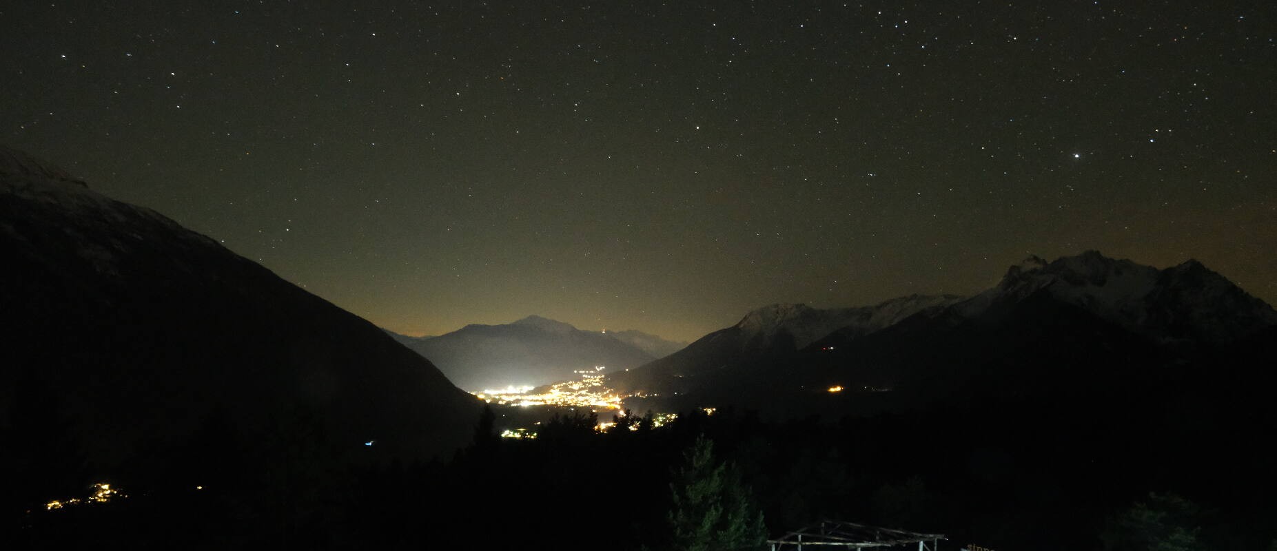 Archiv Foto Webcam Tarrenz - Blick vom Kappakreuz auf Imst