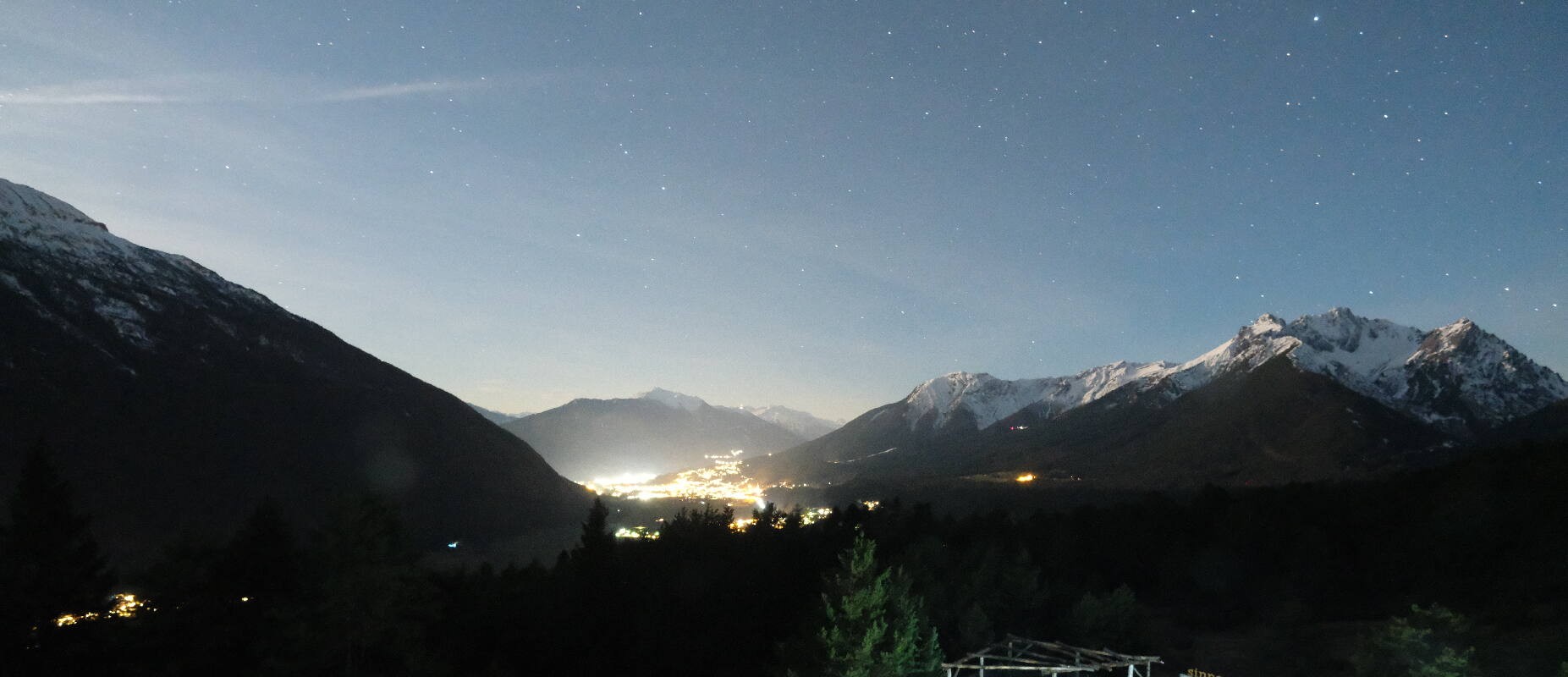 Archiv Foto Webcam Tarrenz - Blick vom Kappakreuz auf Imst