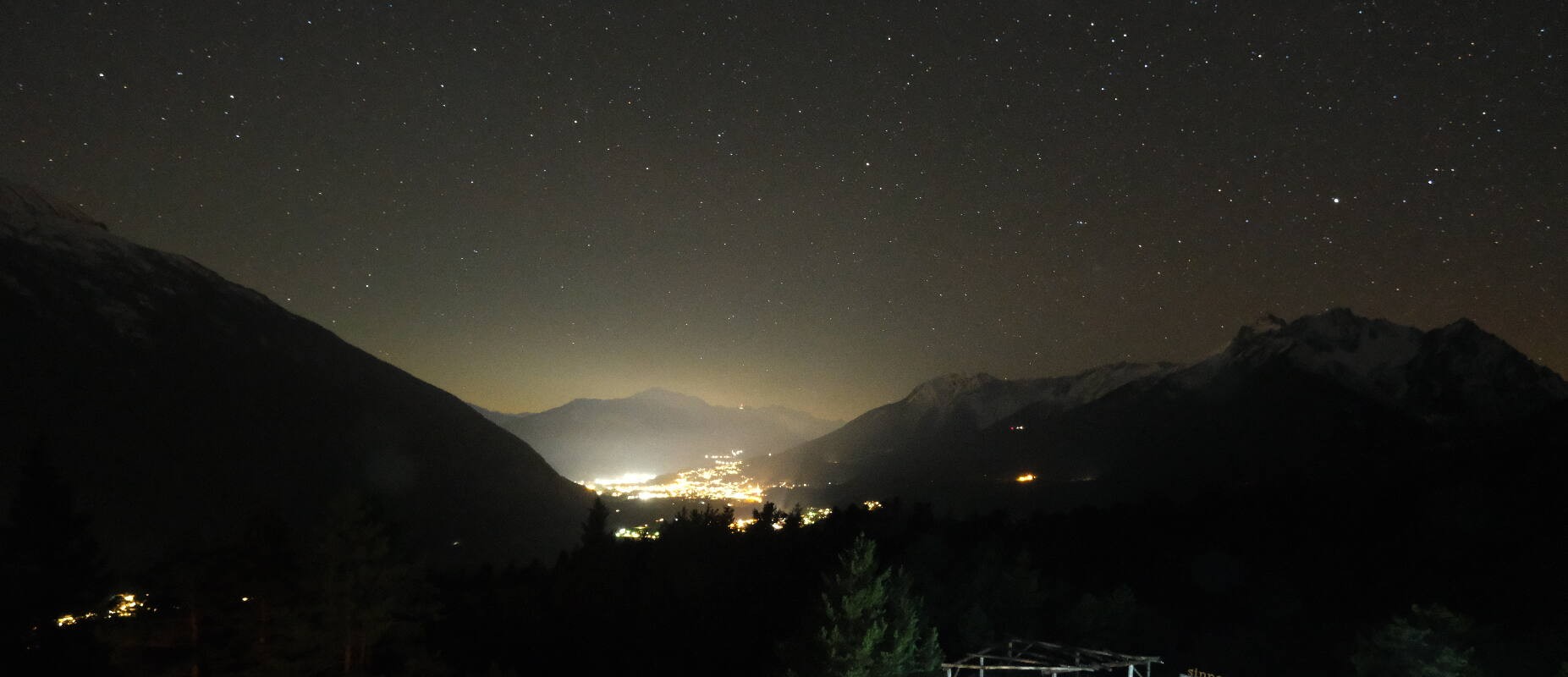 Archiv Foto Webcam Tarrenz - Blick vom Kappakreuz auf Imst