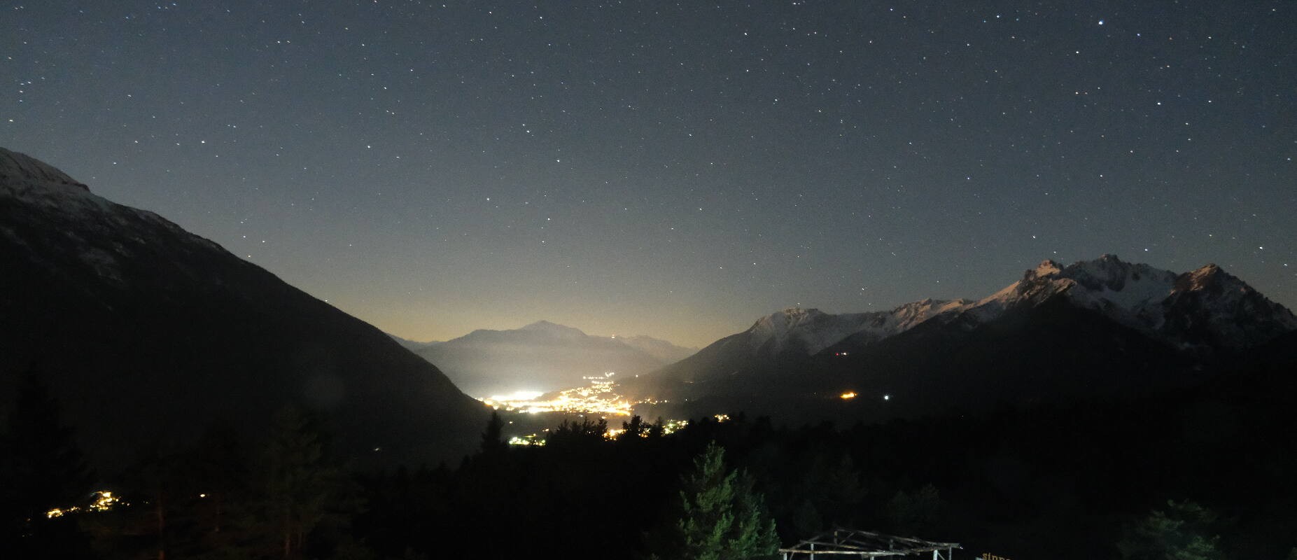 Archiv Foto Webcam Tarrenz - Blick vom Kappakreuz auf Imst