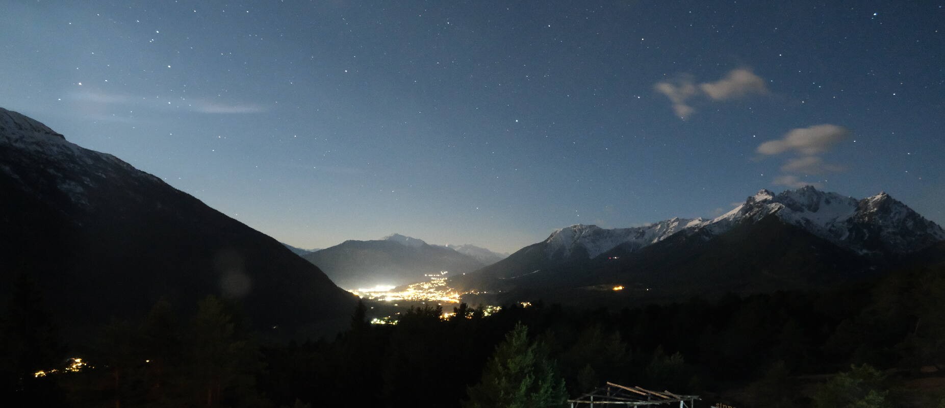 Archiv Foto Webcam Tarrenz - Blick vom Kappakreuz auf Imst