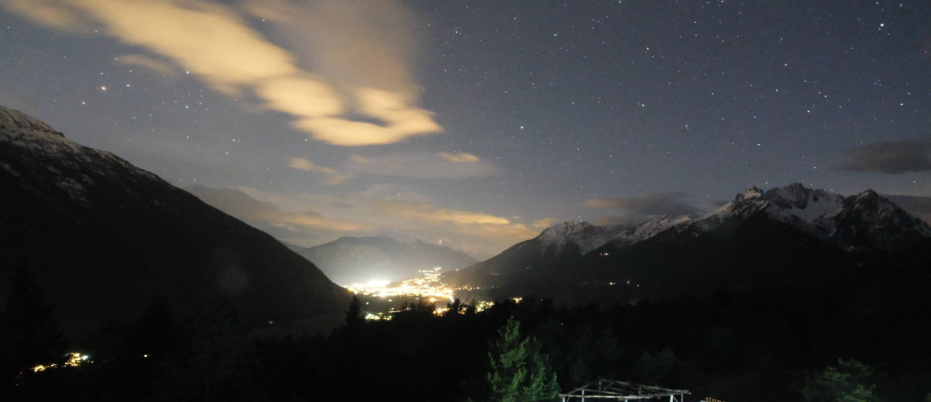 Archiv Foto Webcam Tarrenz - Blick vom Kappakreuz auf Imst