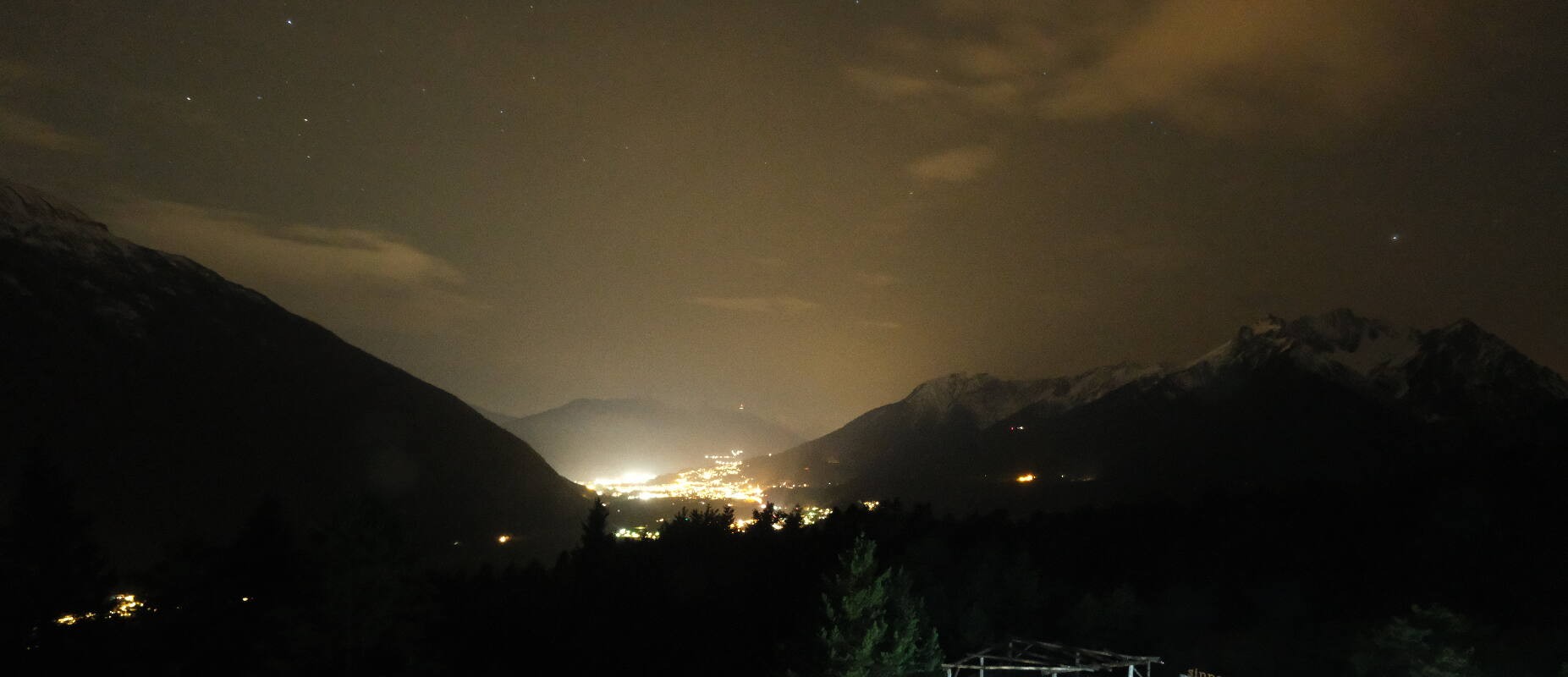 Archiv Foto Webcam Tarrenz - Blick vom Kappakreuz auf Imst