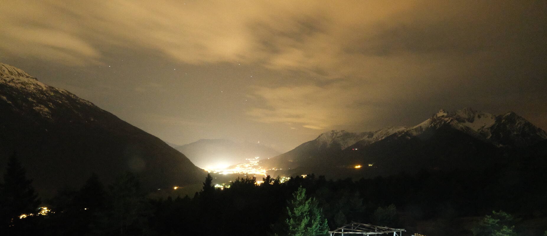 Archiv Foto Webcam Tarrenz - Blick vom Kappakreuz auf Imst