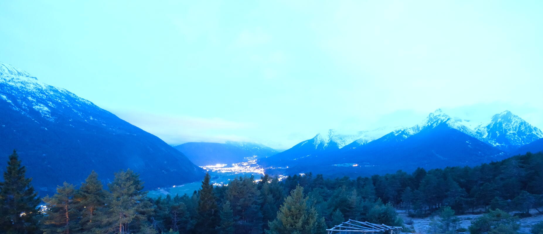 Archiv Foto Webcam Tarrenz - Blick vom Kappakreuz auf Imst