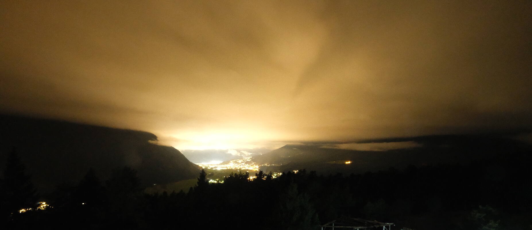 Archiv Foto Webcam Tarrenz - Blick vom Kappakreuz auf Imst