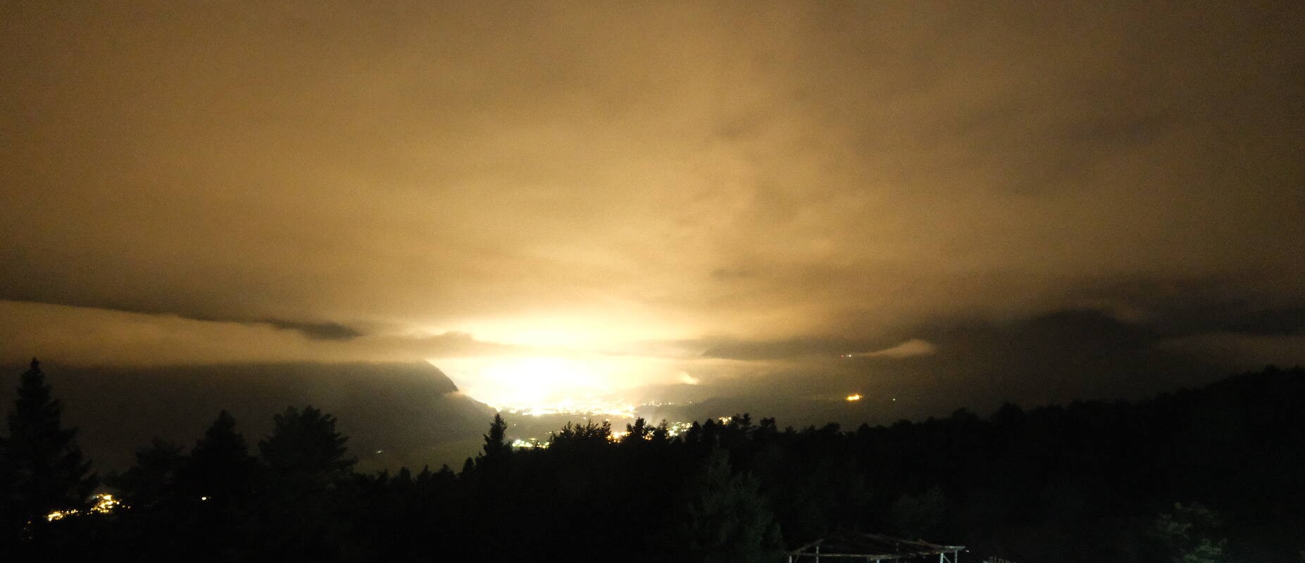 Archiv Foto Webcam Tarrenz - Blick vom Kappakreuz auf Imst