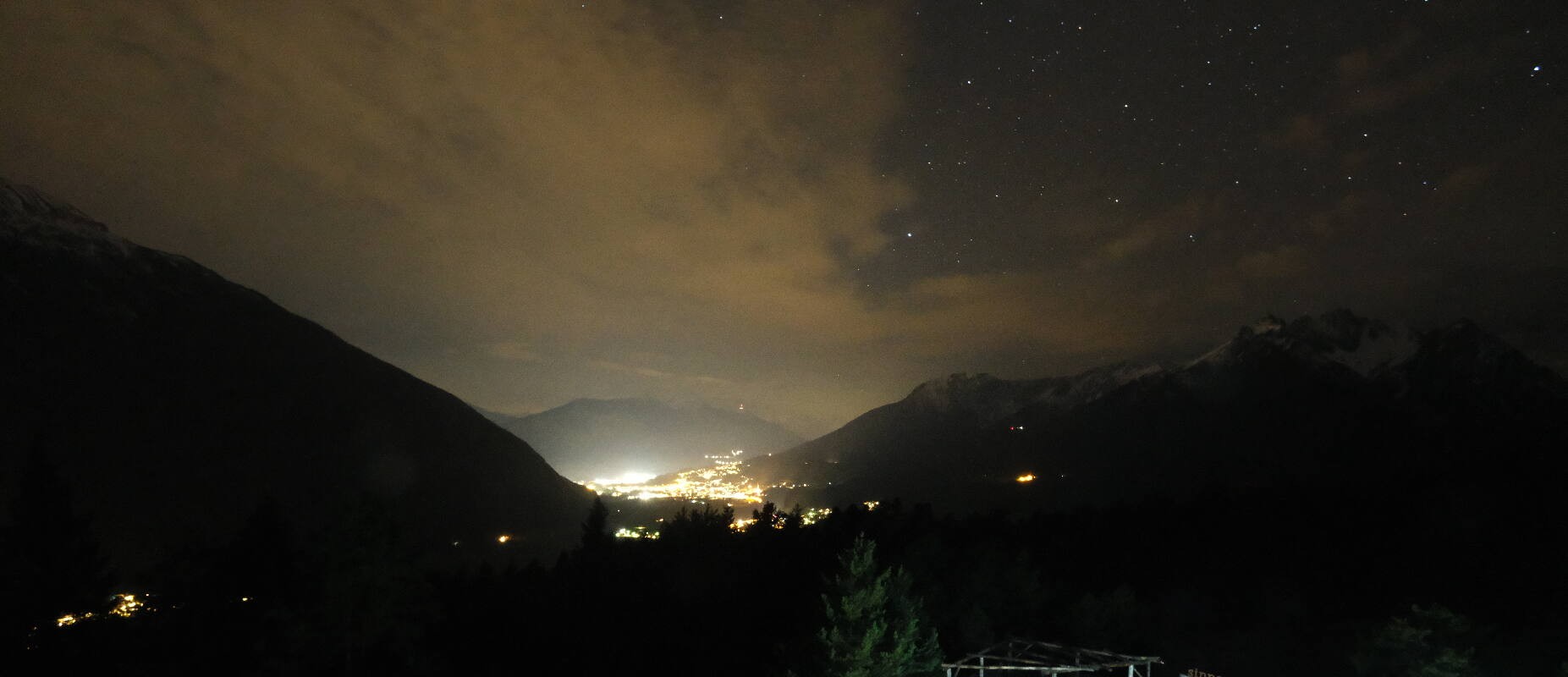 Archiv Foto Webcam Tarrenz - Blick vom Kappakreuz auf Imst