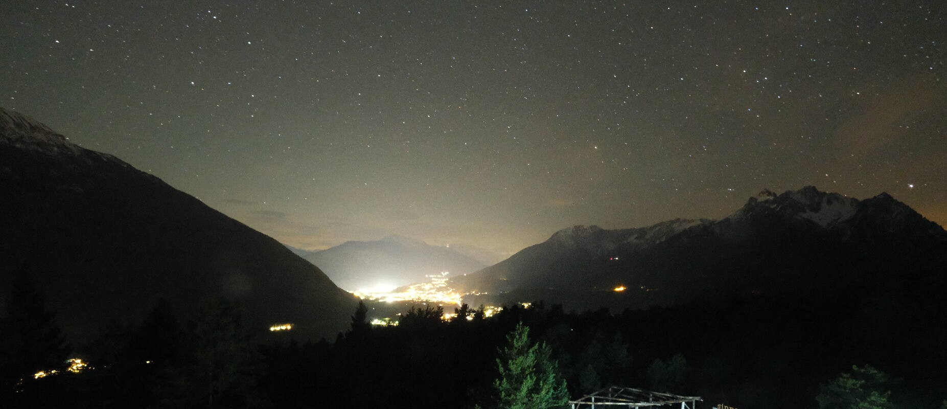 Archiv Foto Webcam Tarrenz - Blick vom Kappakreuz auf Imst