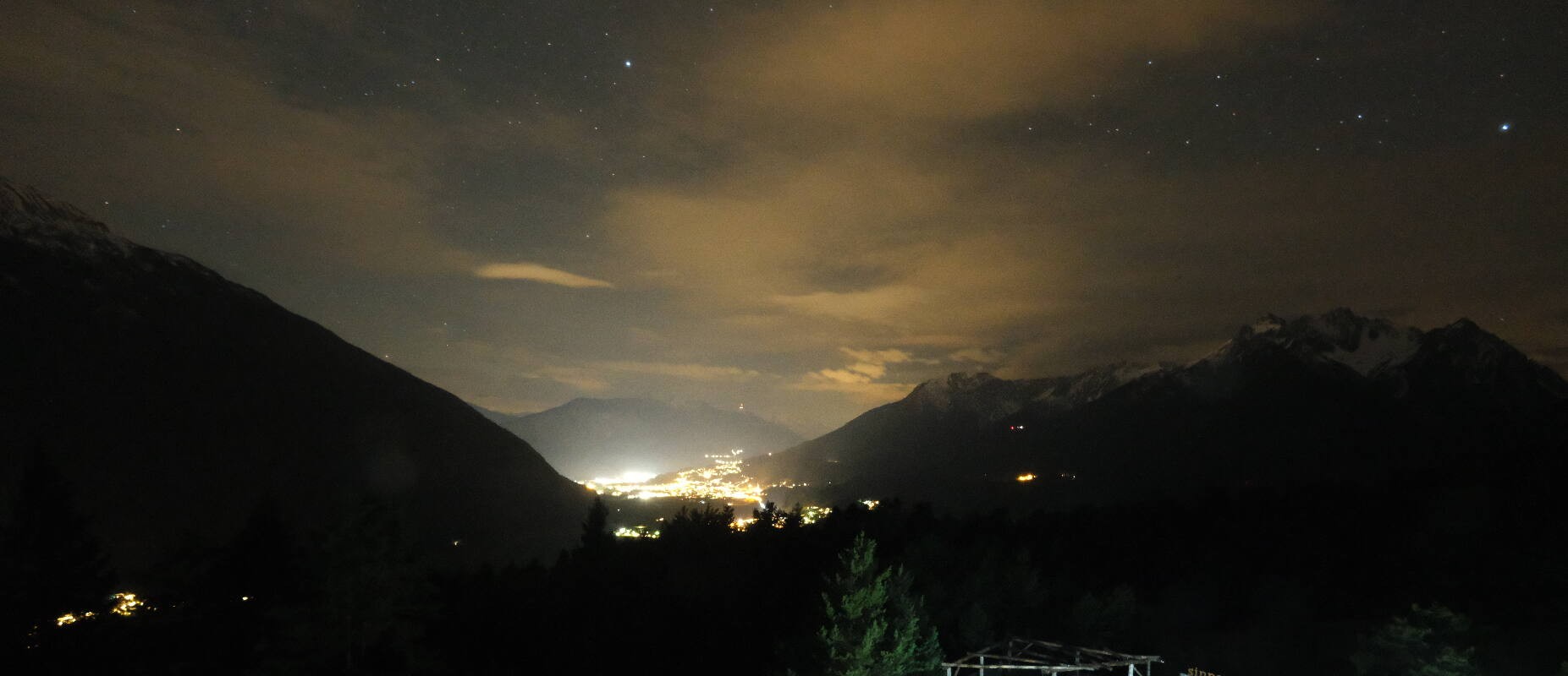 Archived image Webcam Tarrenz - View from Kappakreuz to Imst