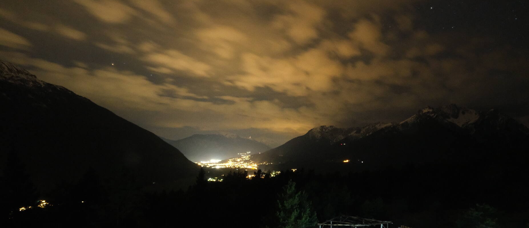 Archiv Foto Webcam Tarrenz - Blick vom Kappakreuz auf Imst