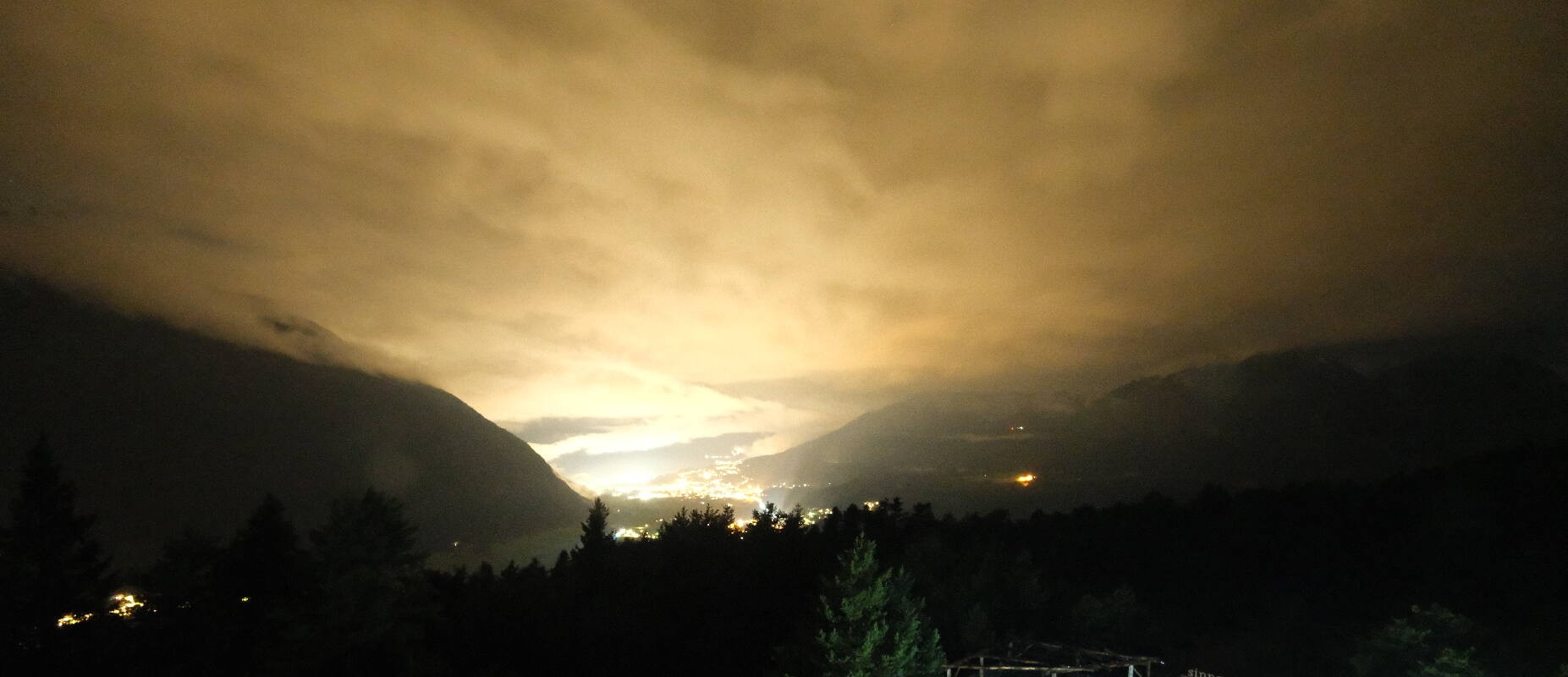 Archiv Foto Webcam Tarrenz - Blick vom Kappakreuz auf Imst