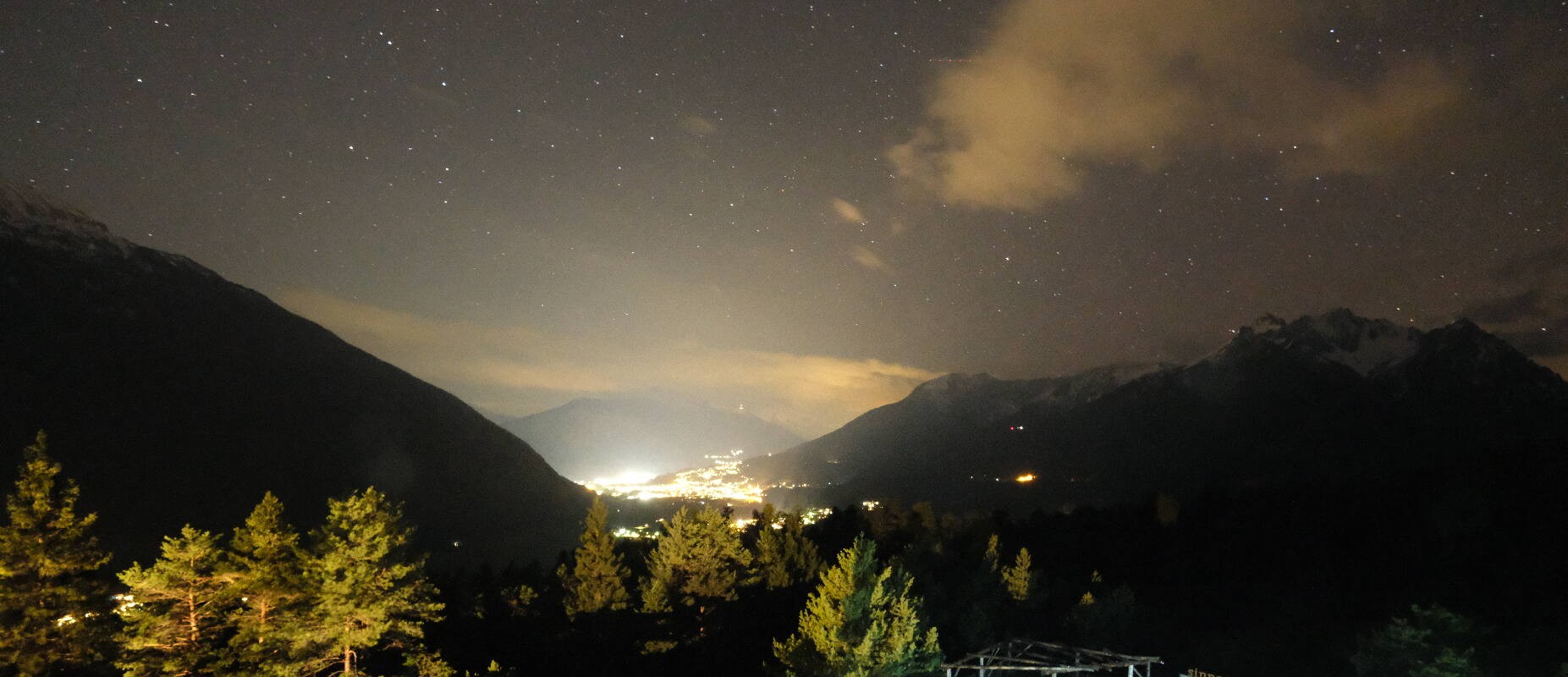 Archiv Foto Webcam Tarrenz - Blick vom Kappakreuz auf Imst