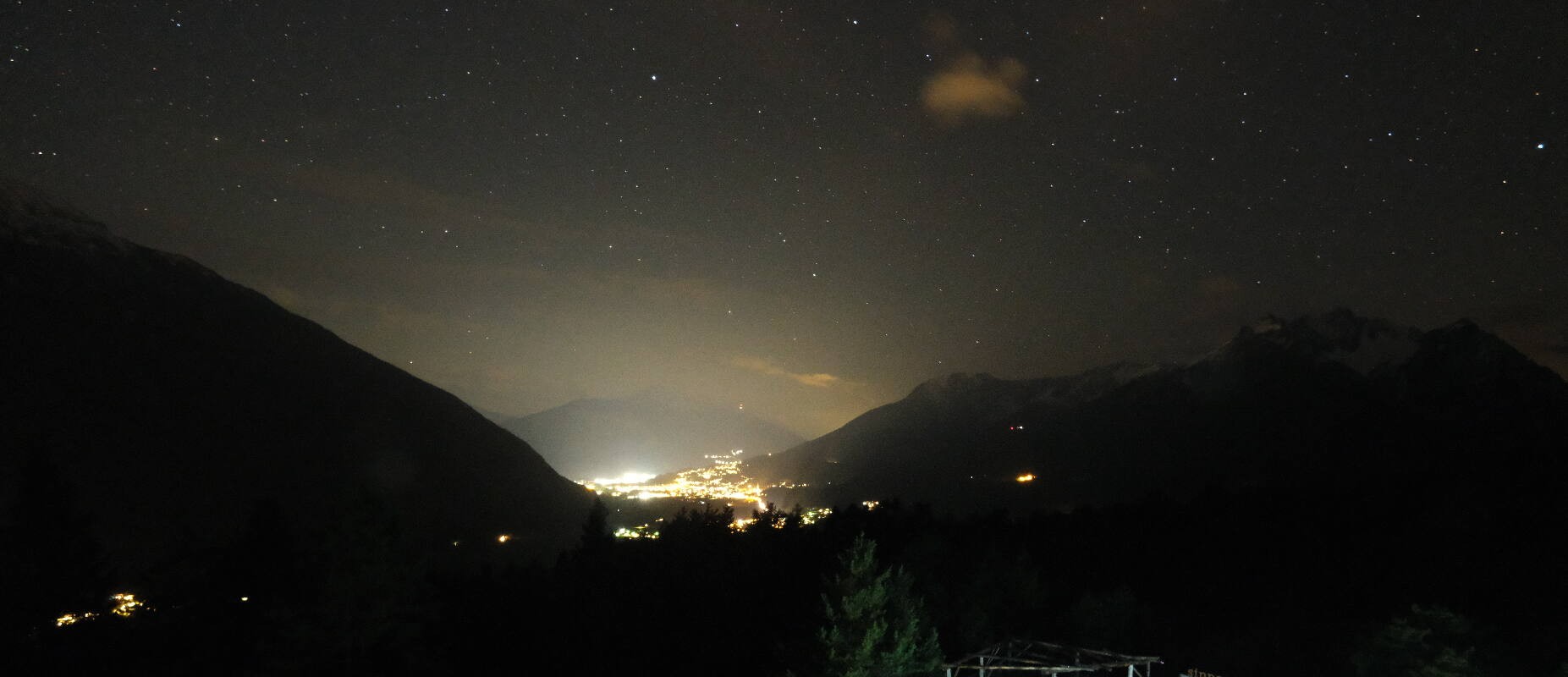 Archiv Foto Webcam Tarrenz - Blick vom Kappakreuz auf Imst