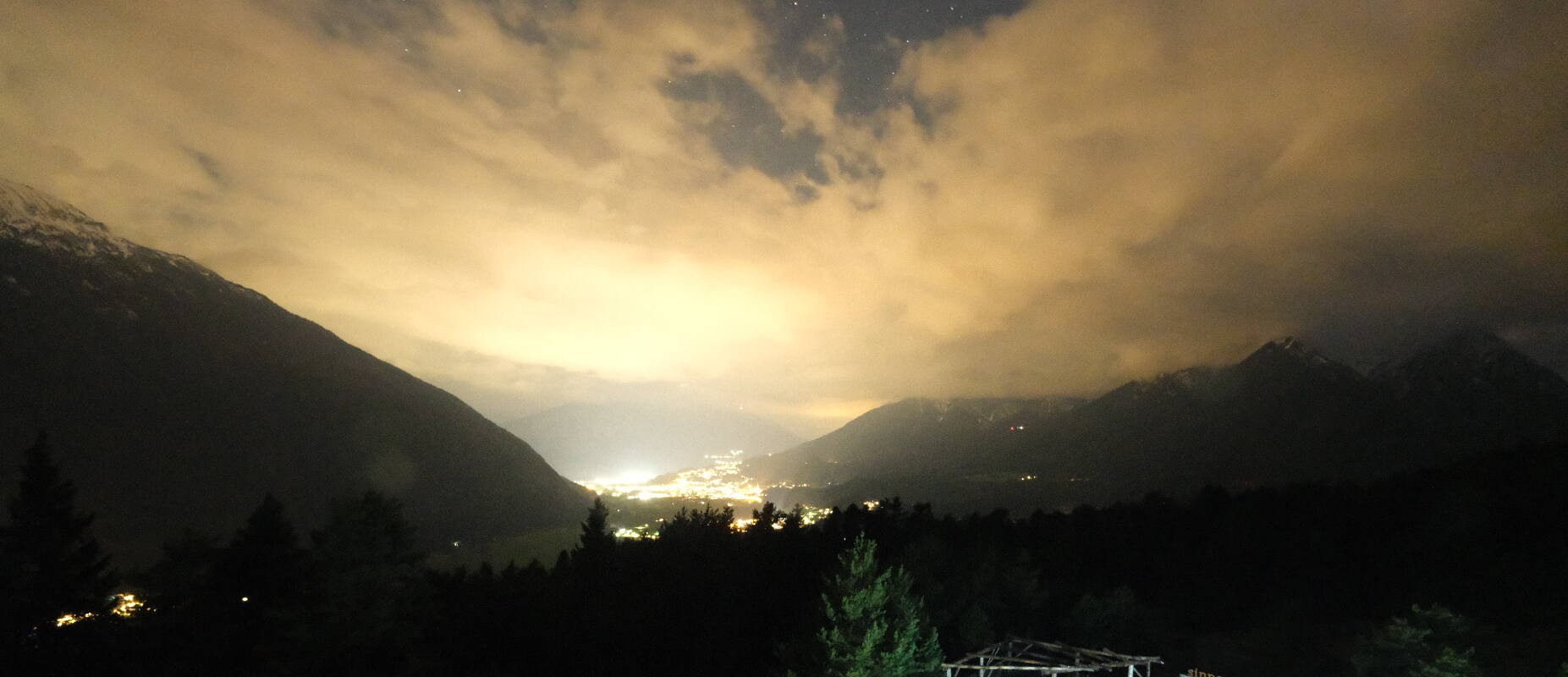 Archiv Foto Webcam Tarrenz - Blick vom Kappakreuz auf Imst