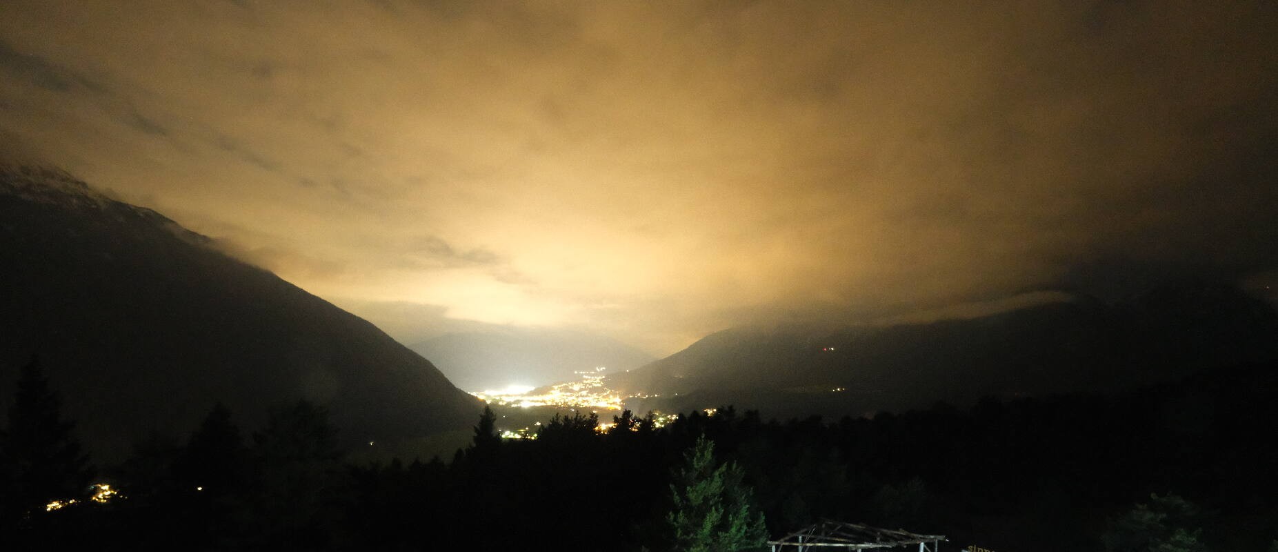 Archiv Foto Webcam Tarrenz - Blick vom Kappakreuz auf Imst