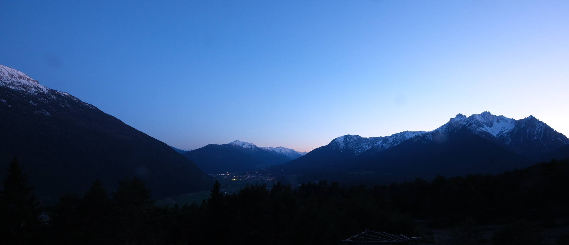 Archiv Foto Webcam Tarrenz - Blick vom Kappakreuz auf Imst