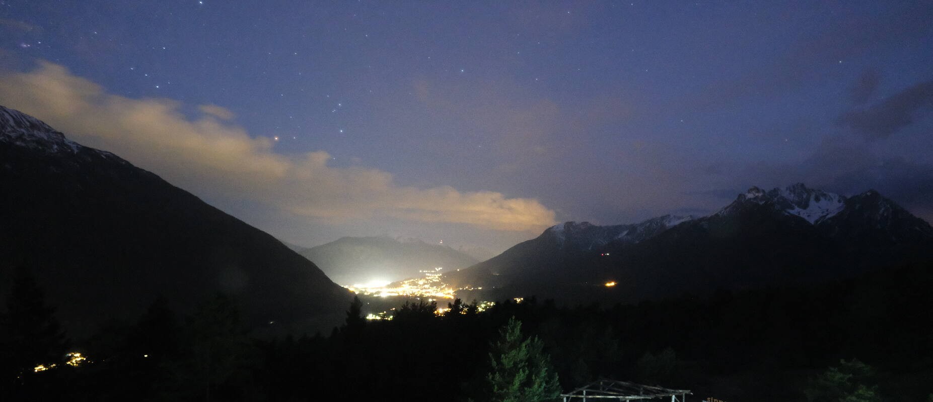 Archiv Foto Webcam Tarrenz - Blick vom Kappakreuz auf Imst