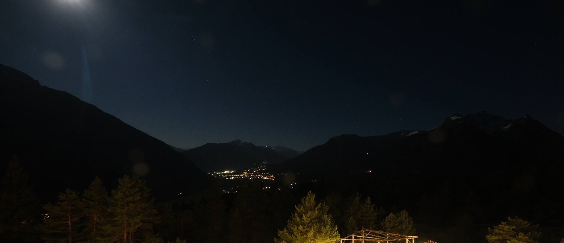 Archiv Foto Webcam Tarrenz - Blick vom Kappakreuz auf Imst