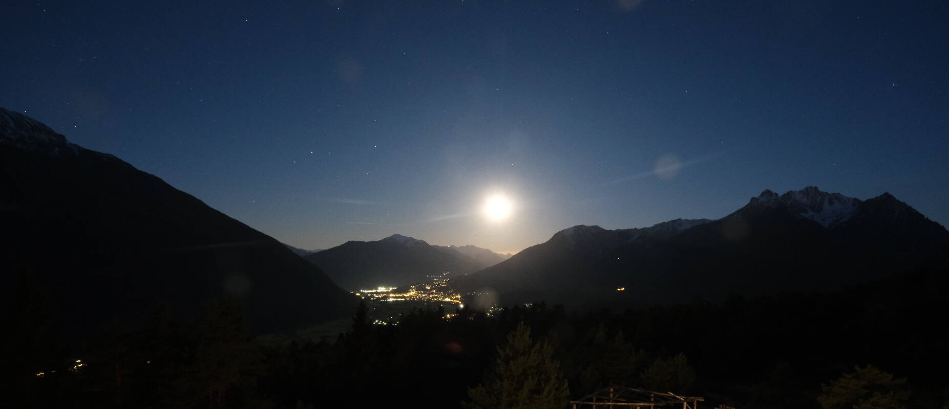 Archiv Foto Webcam Tarrenz - Blick vom Kappakreuz auf Imst