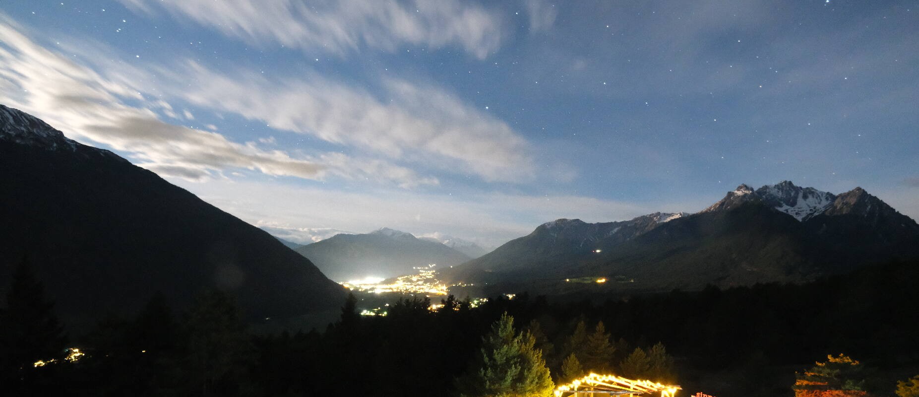 Archiv Foto Webcam Tarrenz - Blick vom Kappakreuz auf Imst