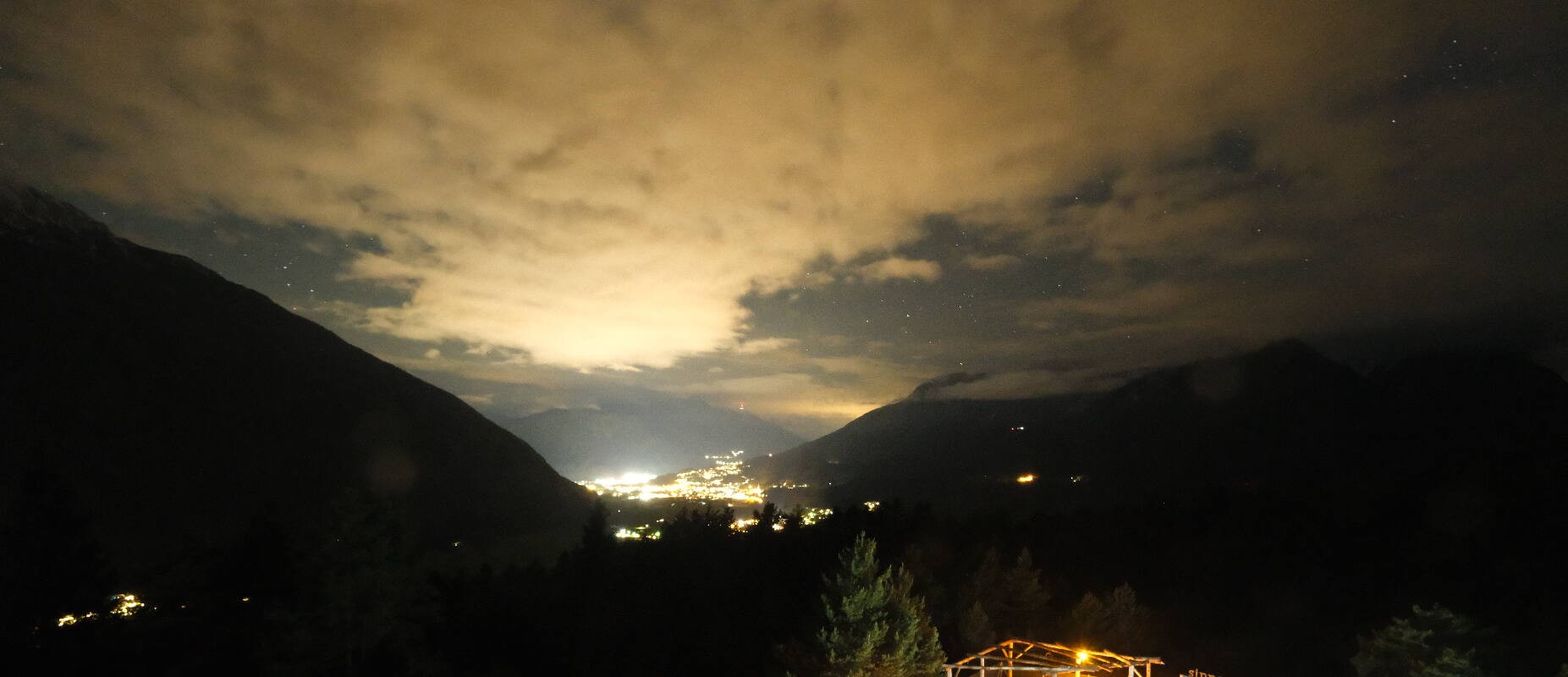 Archiv Foto Webcam Tarrenz - Blick vom Kappakreuz auf Imst