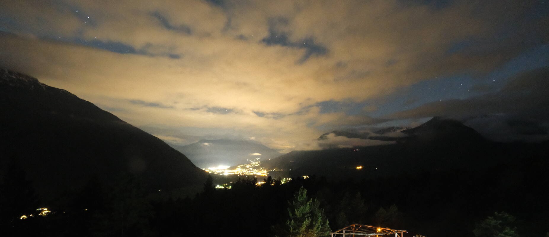 Archiv Foto Webcam Tarrenz - Blick vom Kappakreuz auf Imst
