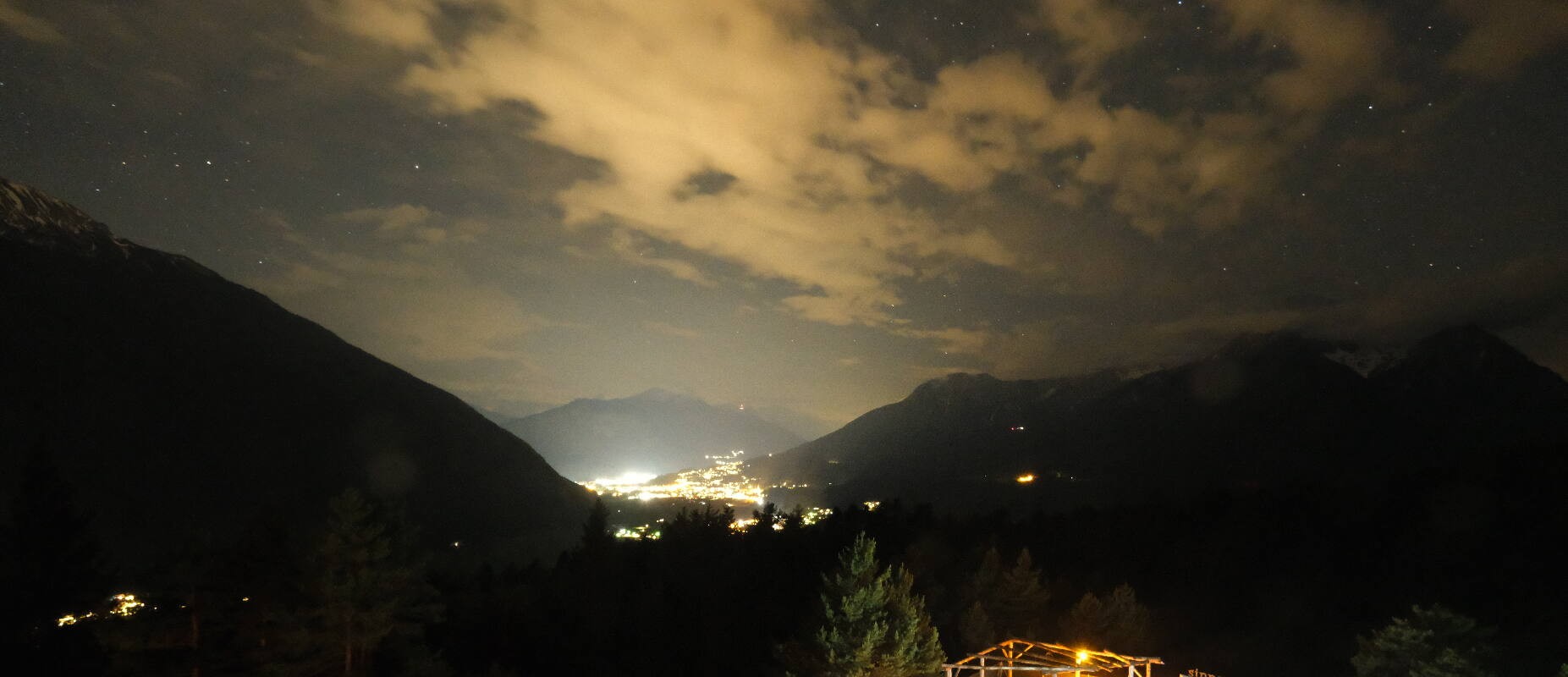Archiv Foto Webcam Tarrenz - Blick vom Kappakreuz auf Imst