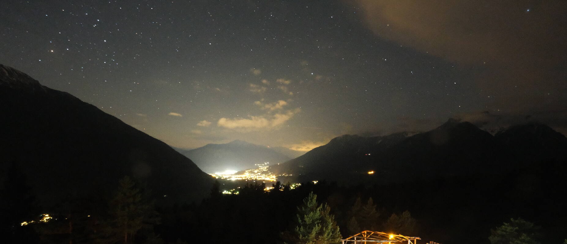 Archiv Foto Webcam Tarrenz - Blick vom Kappakreuz auf Imst