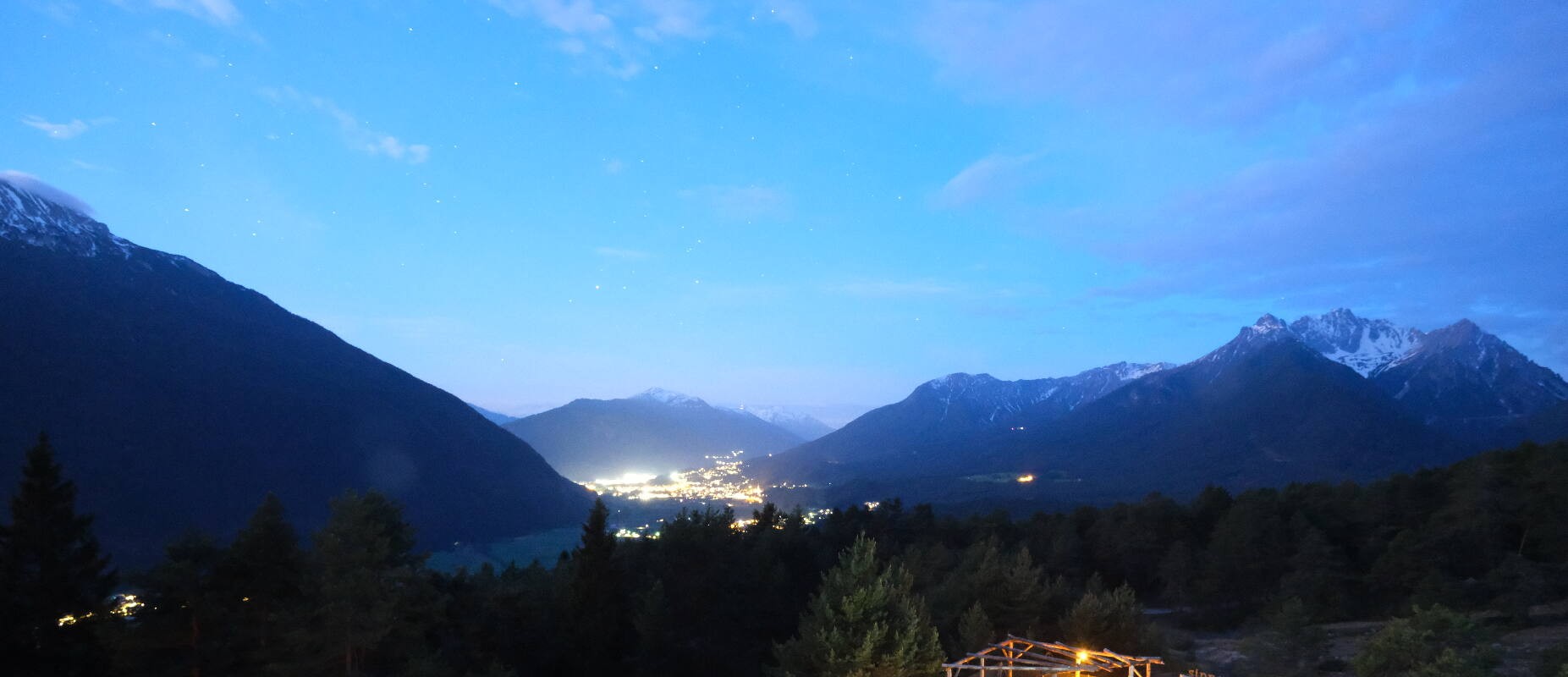 Archiv Foto Webcam Tarrenz - Blick vom Kappakreuz auf Imst