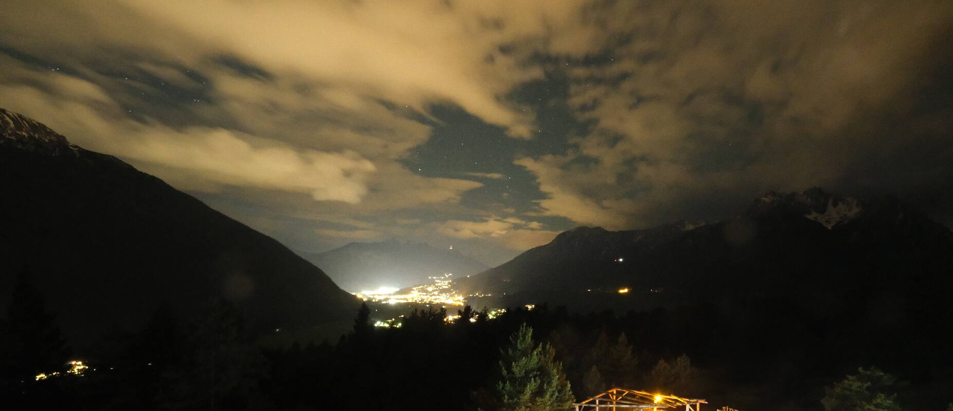 Archiv Foto Webcam Tarrenz - Blick vom Kappakreuz auf Imst