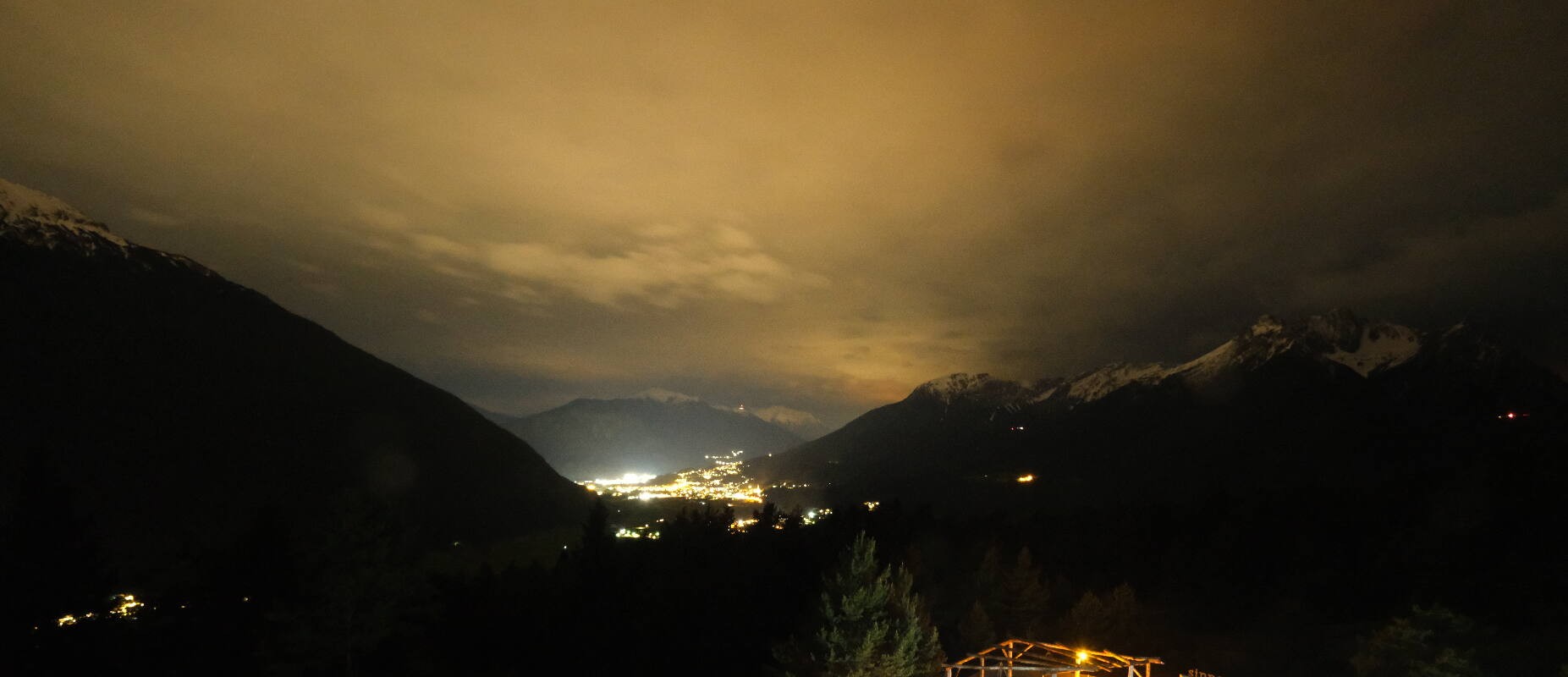 Archiv Foto Webcam Tarrenz - Blick vom Kappakreuz auf Imst