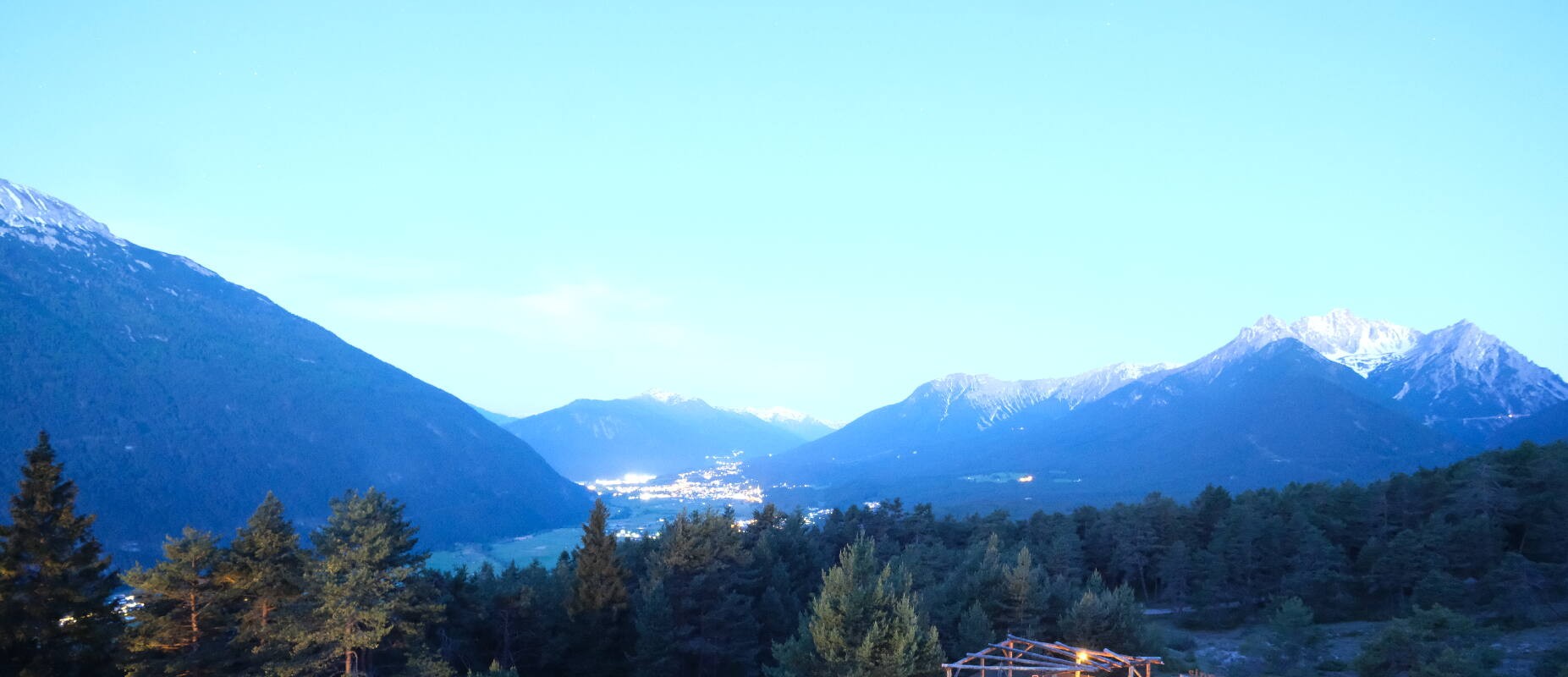 Archiv Foto Webcam Tarrenz - Blick vom Kappakreuz auf Imst