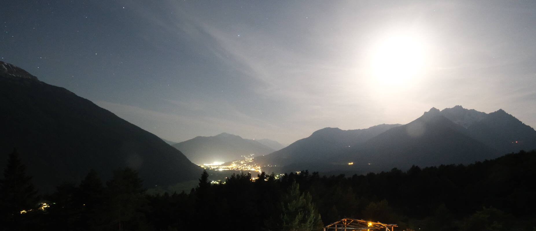 Archiv Foto Webcam Tarrenz - Blick vom Kappakreuz auf Imst