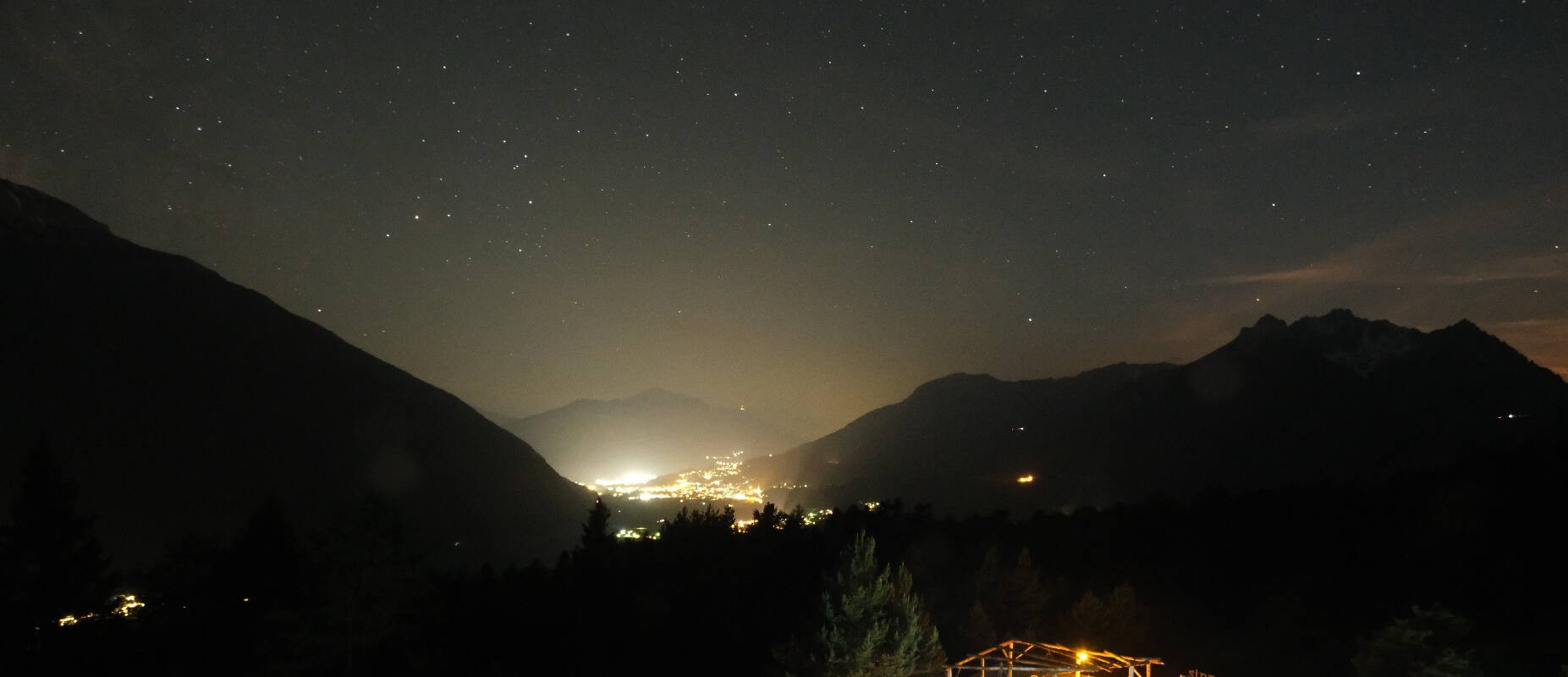 Archiv Foto Webcam Tarrenz - Blick vom Kappakreuz auf Imst