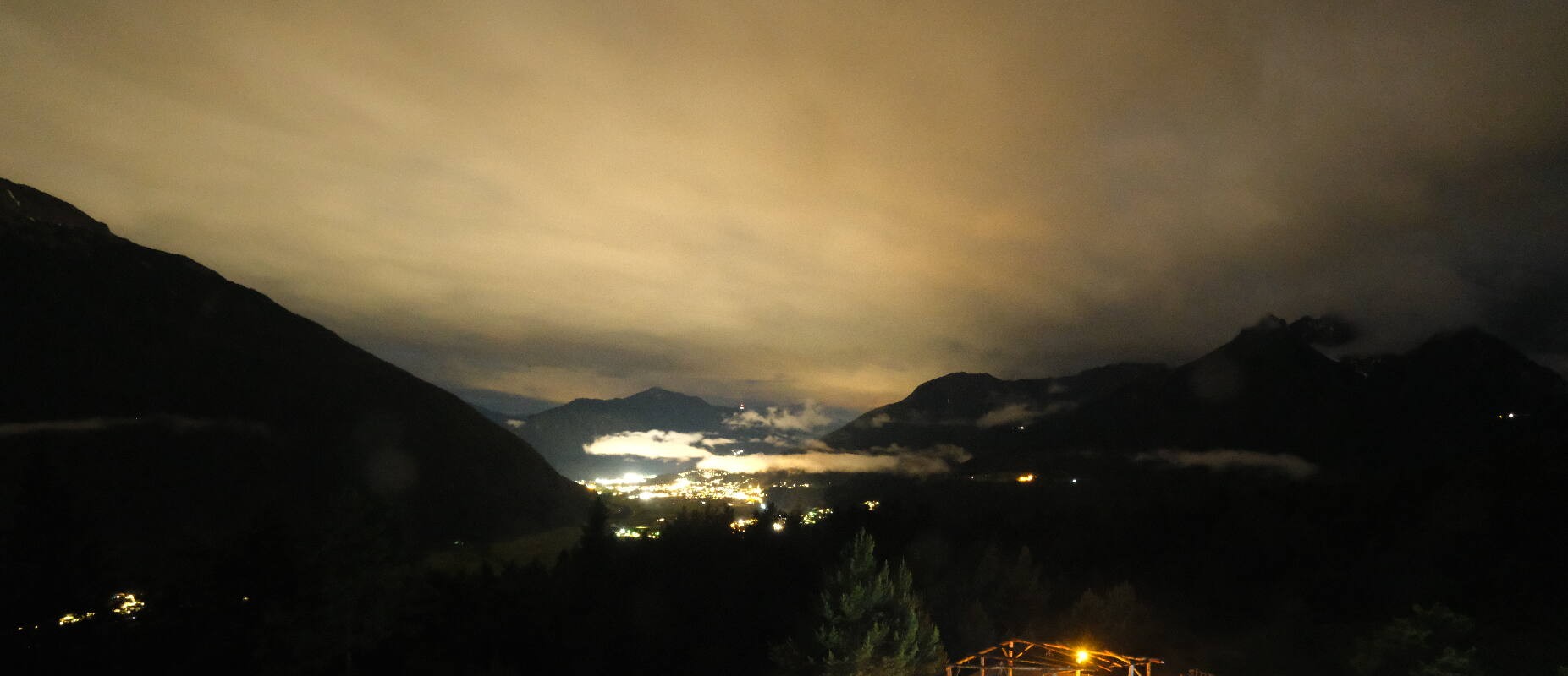 Archiv Foto Webcam Tarrenz - Blick vom Kappakreuz auf Imst