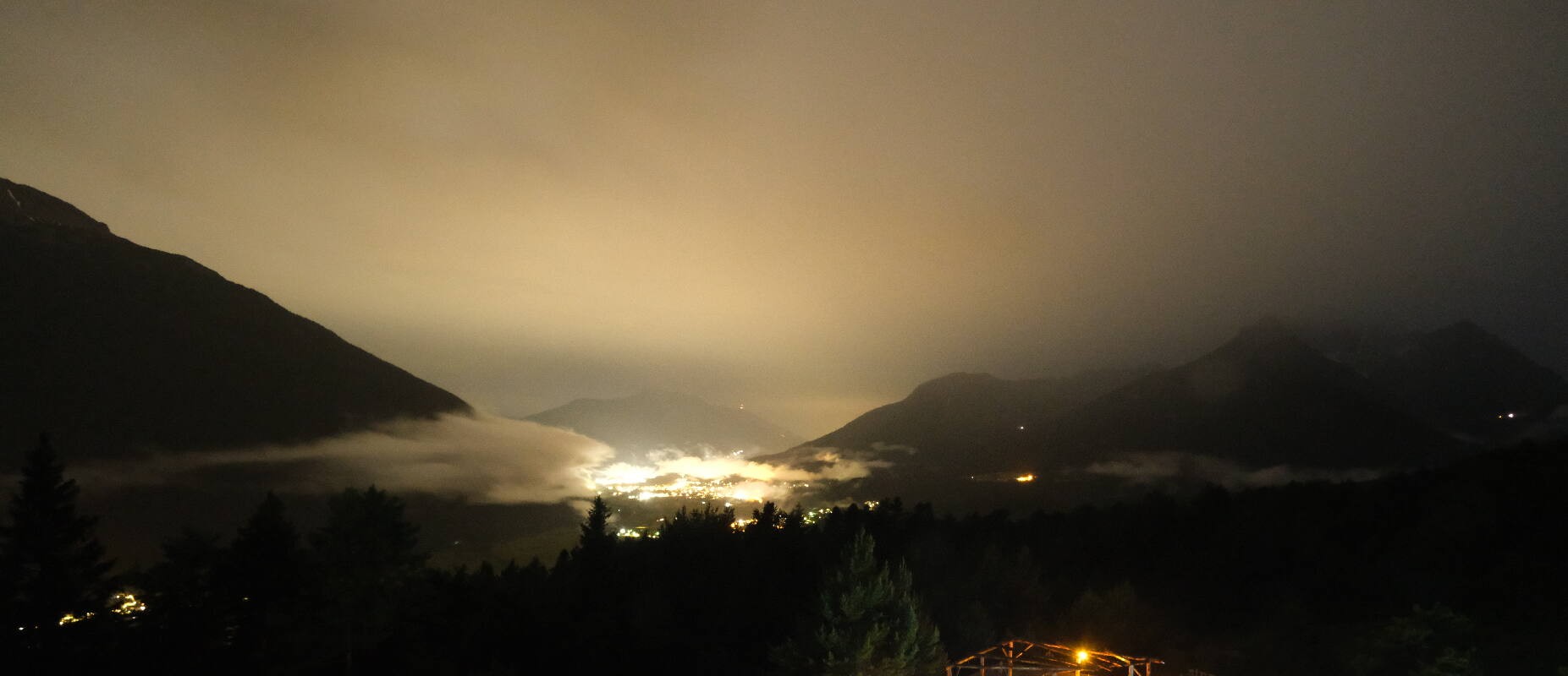 Archiv Foto Webcam Tarrenz - Blick vom Kappakreuz auf Imst