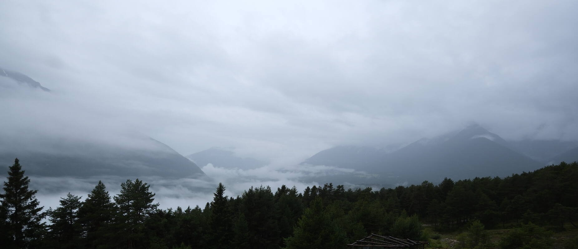Archiv Foto Webcam Tarrenz - Blick vom Kappakreuz auf Imst