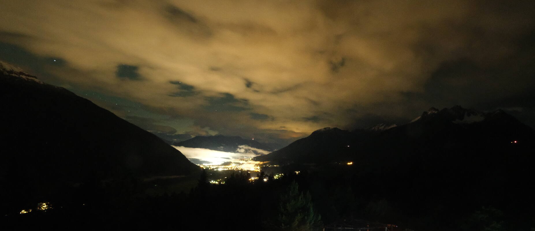 Archiv Foto Webcam Tarrenz - Blick vom Kappakreuz auf Imst