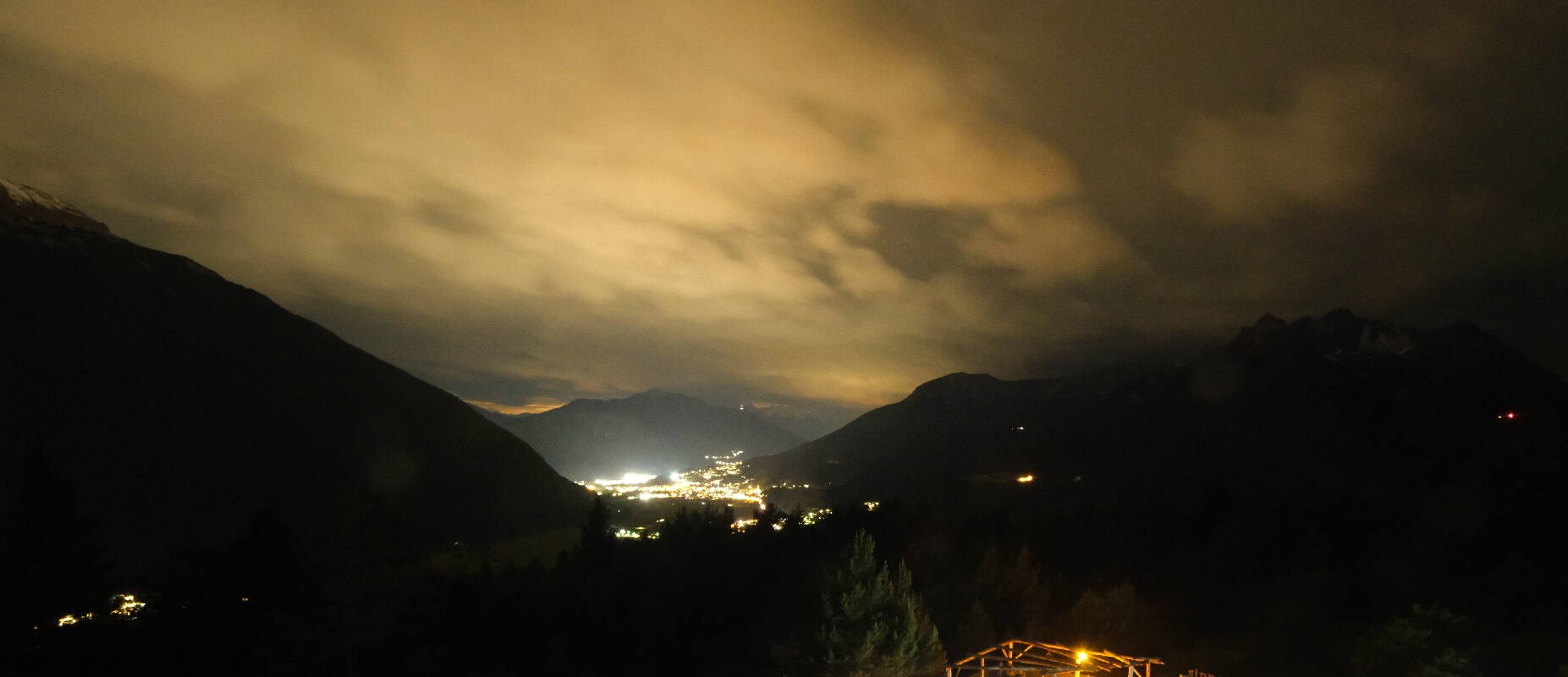 Archiv Foto Webcam Tarrenz - Blick vom Kappakreuz auf Imst