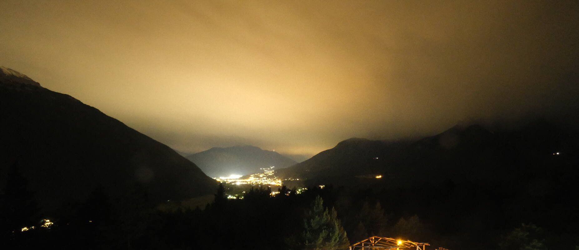 Archiv Foto Webcam Tarrenz - Blick vom Kappakreuz auf Imst